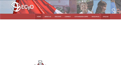 Desktop Screenshot of ecyd.org
